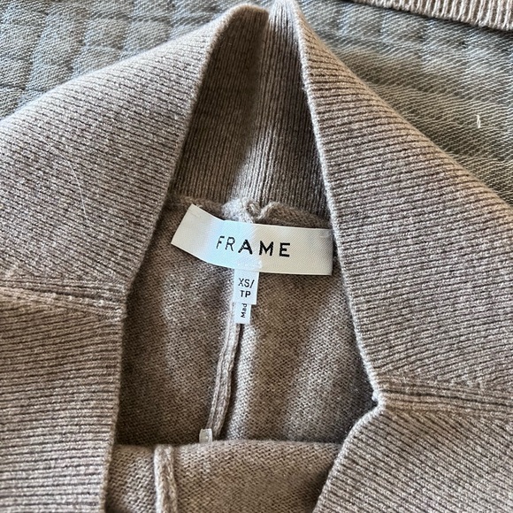 Frame 100% Cashmere Cropped Tank and Shorts Set - Picture 4 of 5